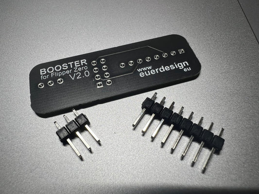 Booster for Flipper Zero - PCB only with pins - without CC1101 / NRF24 chip - euerdesign